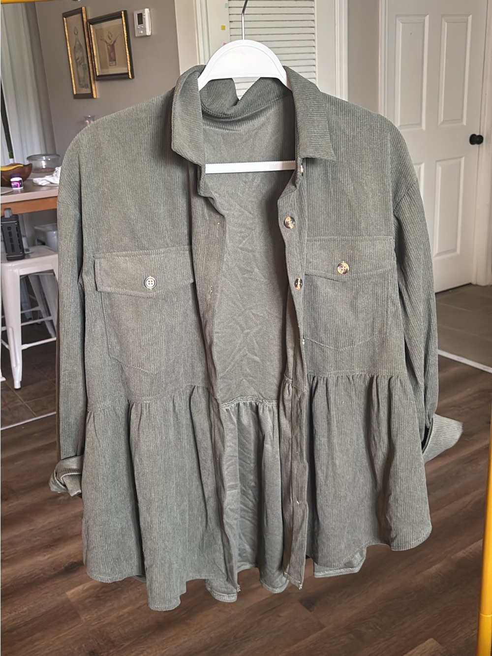 Green boutique jacket